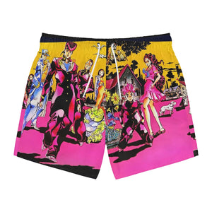 JoJo's Diamond Is Unbreakable Swim Trunks