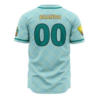 Auratic Dio Jojos Bizarre Adventure AOP Baseball Jersey BACK Mockup - JoJo's Bizarre Adventure UK Shop