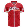 Golden Wind Squad JBA AOP Baseball Jersey FRONT Mockup - JoJo's Bizarre Adventure UK Shop