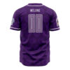 Melone Babyhead JBA AOP Baseball Jersey BACK Mockup - JoJo's Bizarre Adventure UK Shop