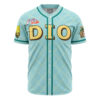 Trippy Auratic Dio Jojos Bizarre Adventure AOP Baseball Jersey FRONT Mockup - JoJo's Bizarre Adventure UK Shop