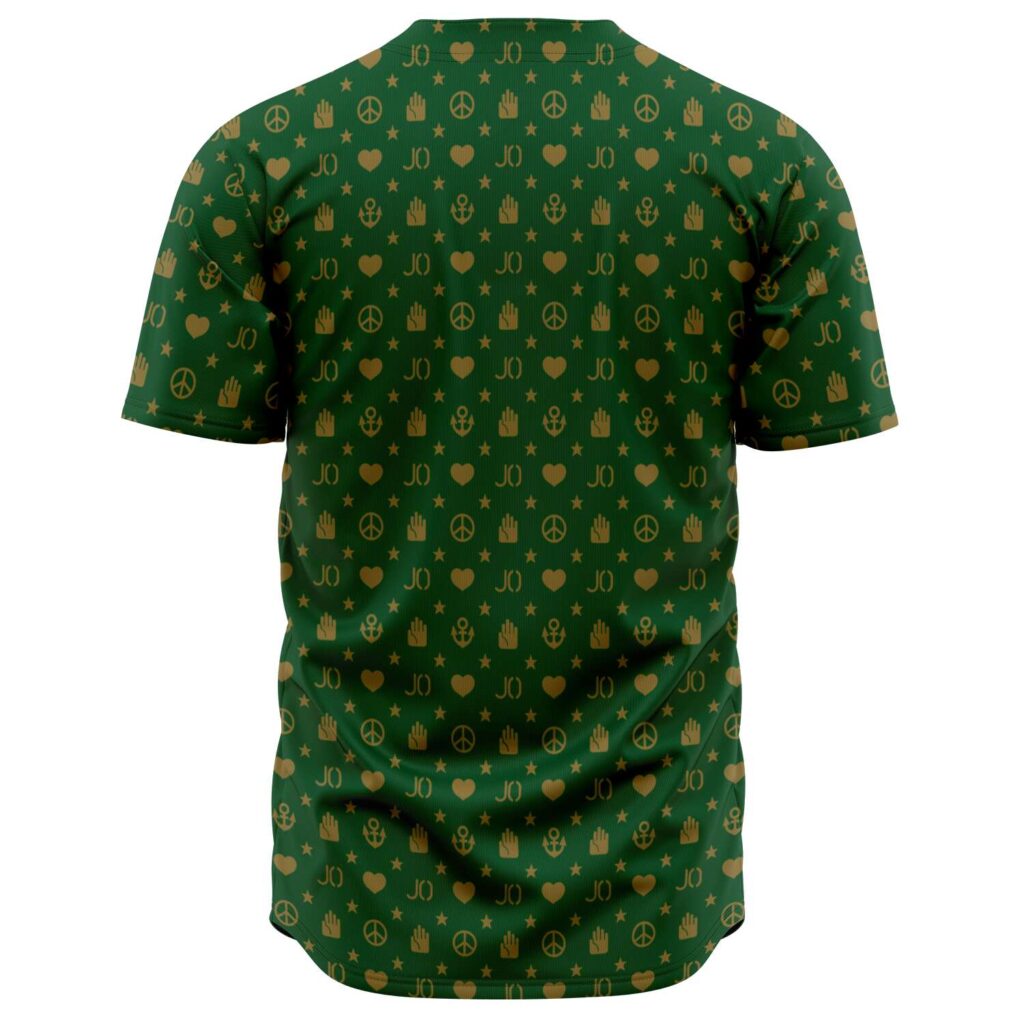 JoJo’s Bizarre Adventure Classic Symbol Baseball Jersey - Image 2