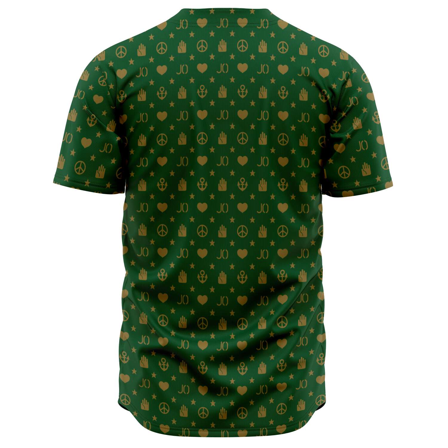 JoJo’s Bizarre Adventure Classic Symbol Baseball Jersey - Image 2