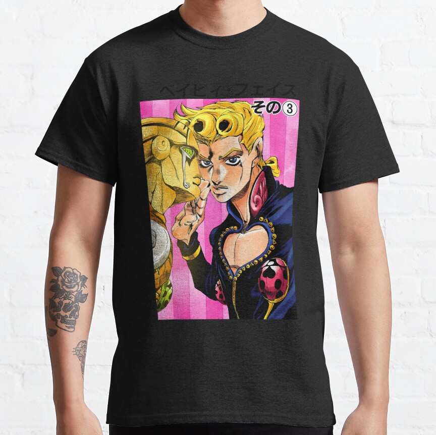 Giojo With His Stand T-Shirt - Image 4