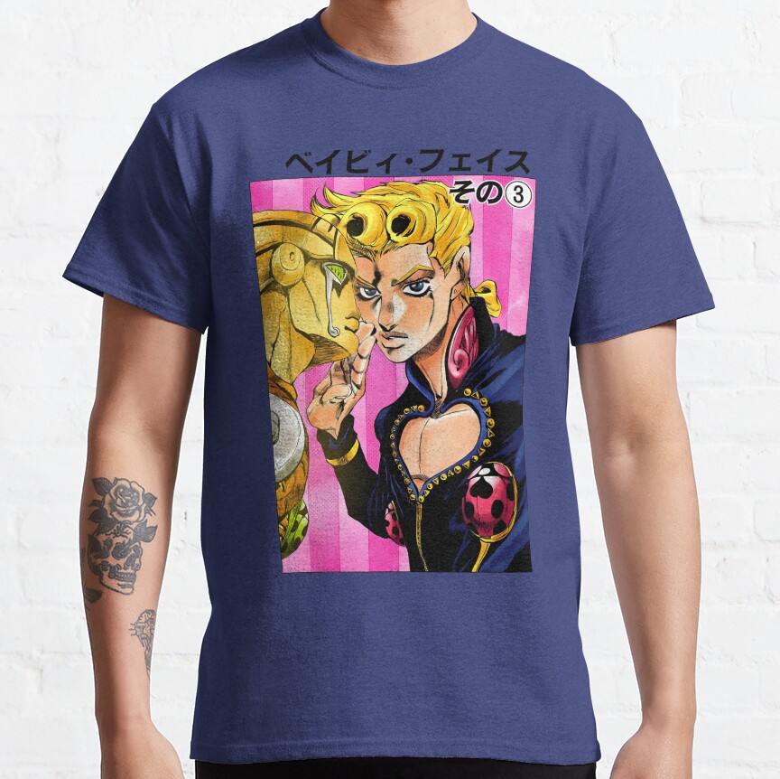 Giojo With His Stand T-Shirt - Image 2