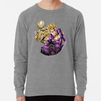 ssrcolightweight sweatshirtmensheather dark greyfrontsquare productx1000 bgf8f8f8 2 - JoJo's Bizarre Adventure UK Shop