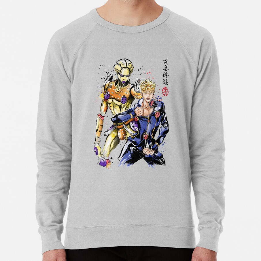 Gold Expierence Watercolor Sweatshirt - Image 5