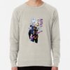 ssrcolightweight sweatshirtmensoatmeal heatherfrontsquare productx1000 bgf8f8f8 6 - JoJo's Bizarre Adventure UK Shop