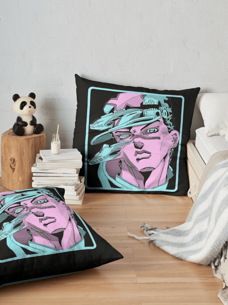 Powerful Stand User Colorfull Throw Pillow - Image 2