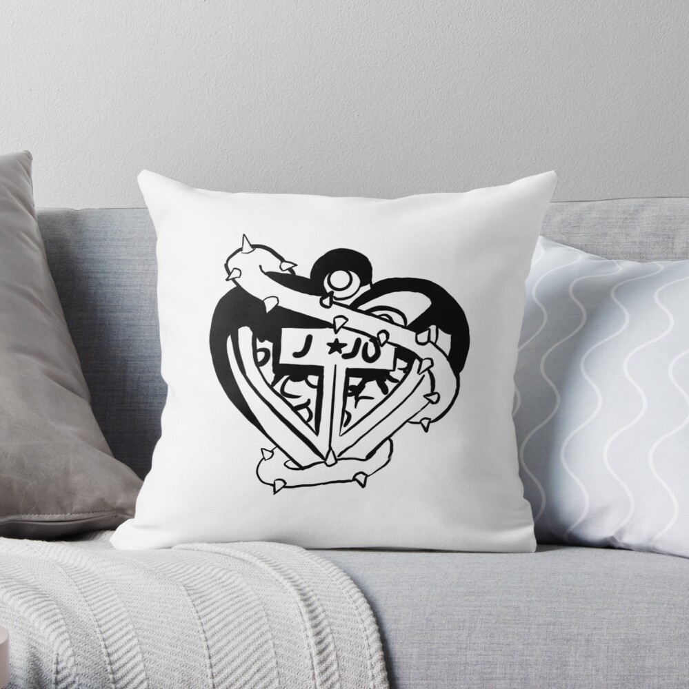 Jojo Locket Throw Pillow