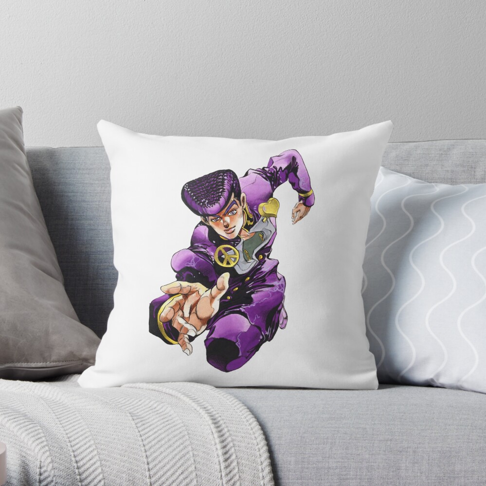 Best SElling Powerful Stand User Throw Pillow