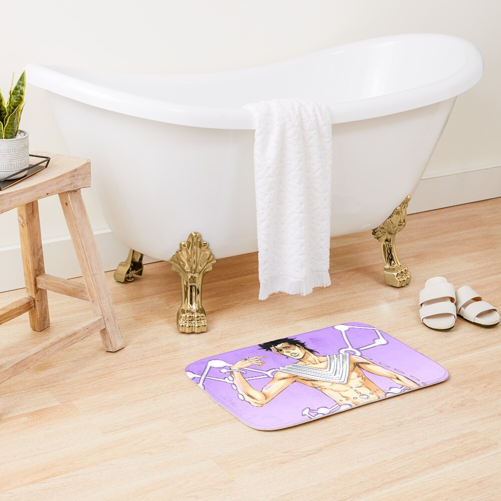 Anime And Manga Inspired Art Unique Style For Otaku Culture Lovers Bath Mat - Image 2