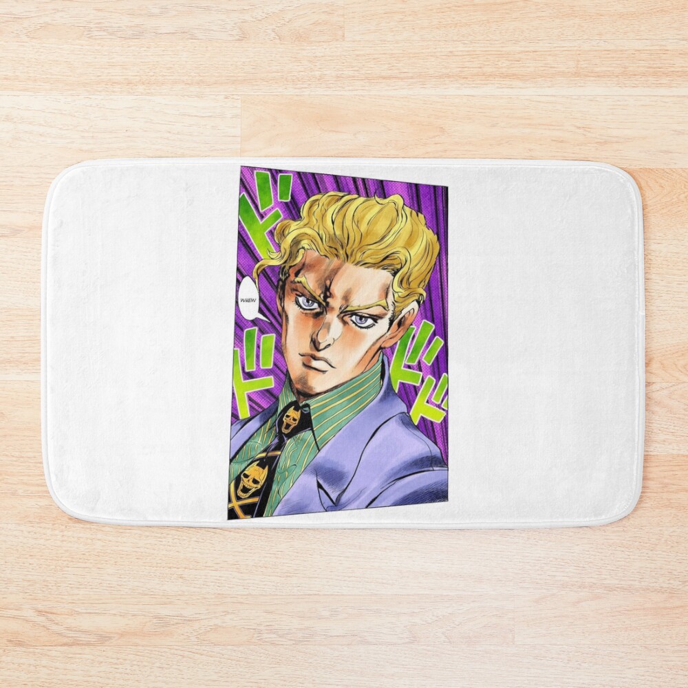Psycho Villain Manga Panel Bath Mat