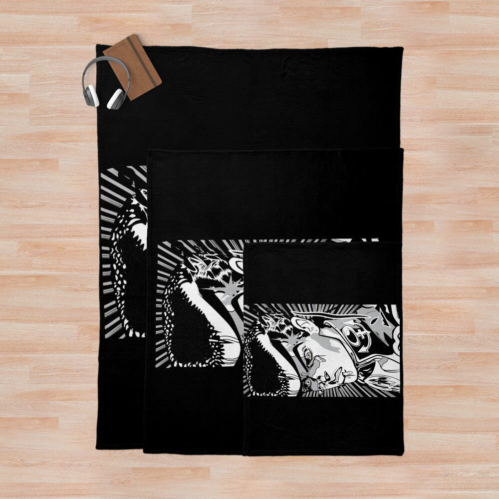 Jotaro Throw Blanket - Image 3