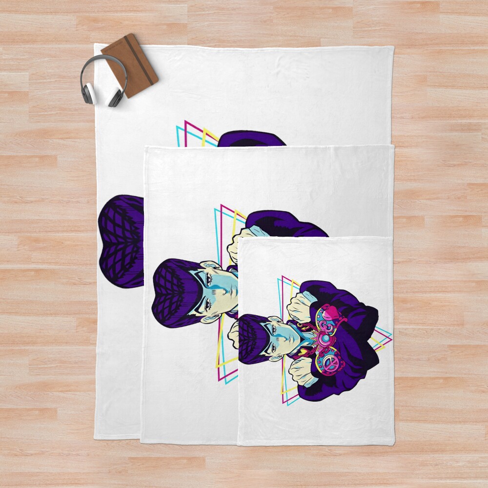 Josuke Higashikata Crazy Diamond User Throw Blanket - Image 3