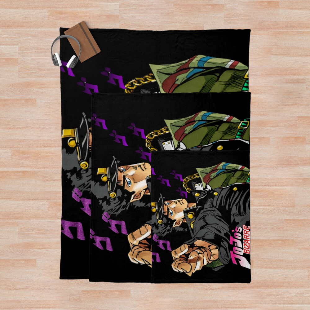 Ora Ora Man Throw Blanket - Image 3