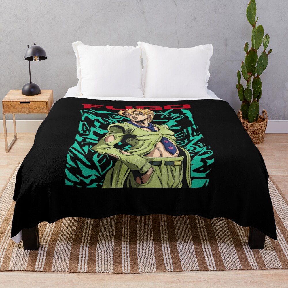 Pannacotta Fugo Jojo Throw Blanket