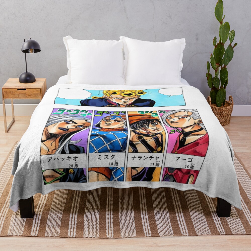 The Greatest Gang Ever Colorfull Throw Blanket