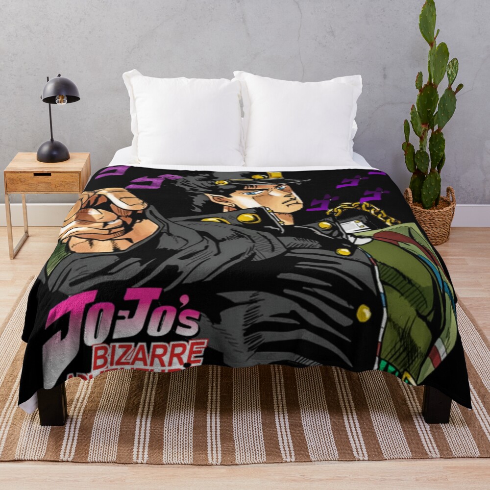 Ora Ora Man Throw Blanket