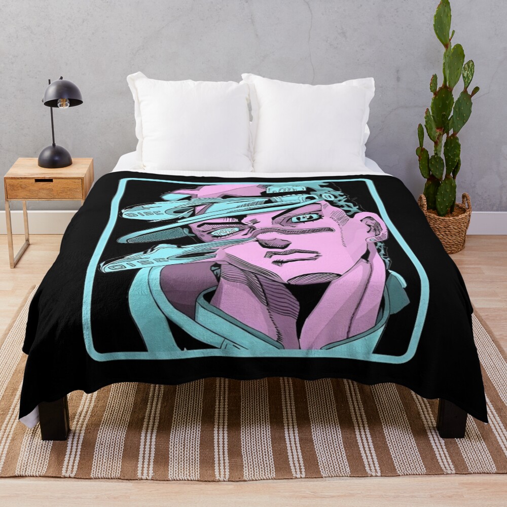 Hot Item Powerful Stand User Throw Blanket