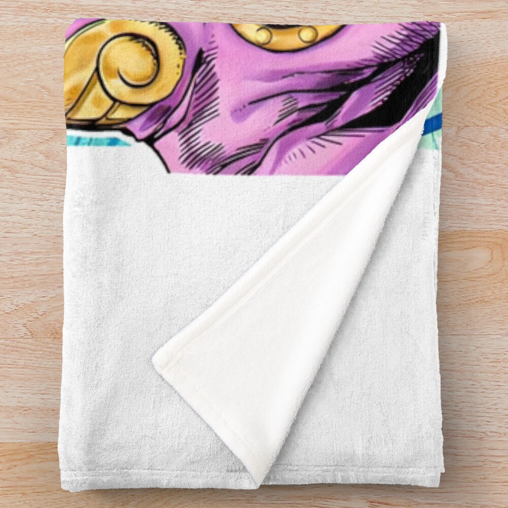 Giojo With His Stand Unique Throw Blanket - Image 2
