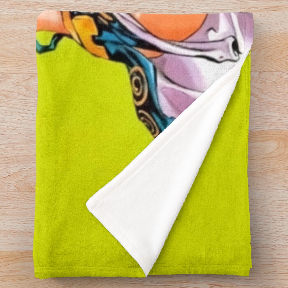 Cool Art Of Jojos Adventures Bizarres Film Throw Blanket - Image 2