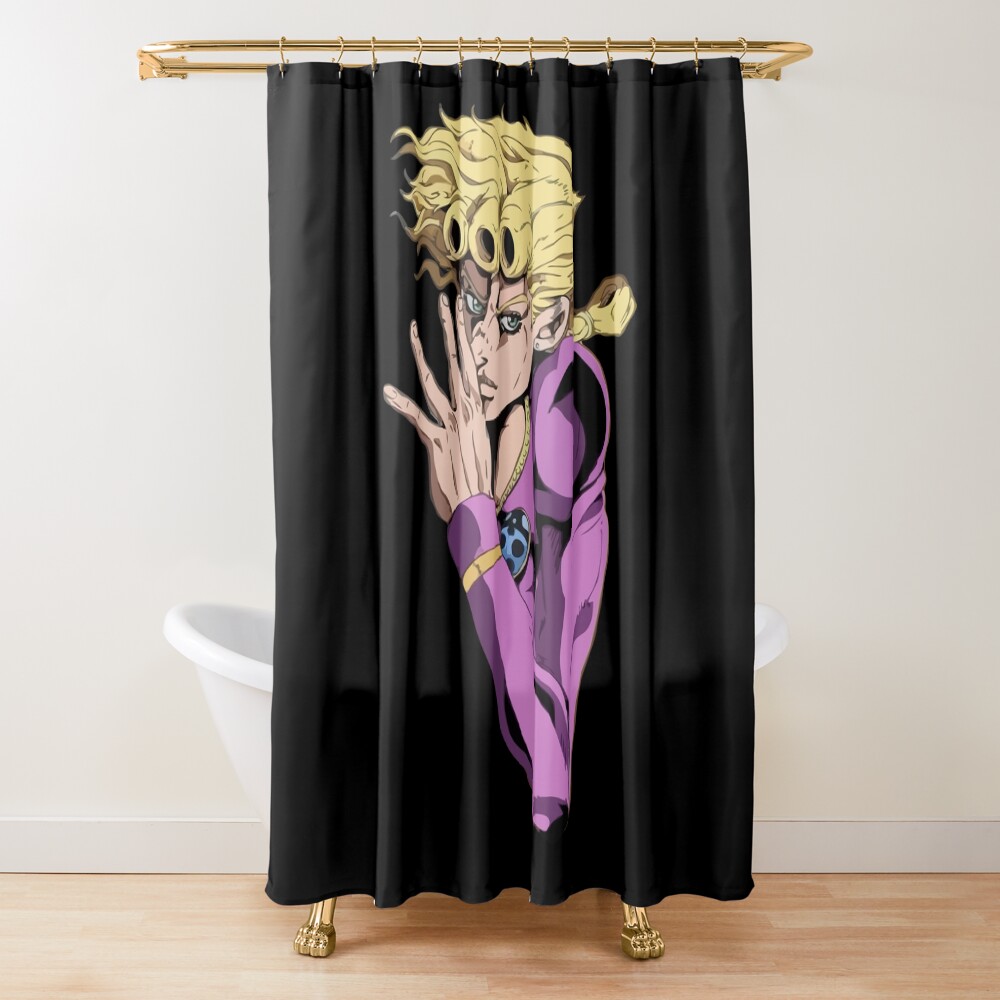 Hot Item Giorno Giovanna Shower Curtain