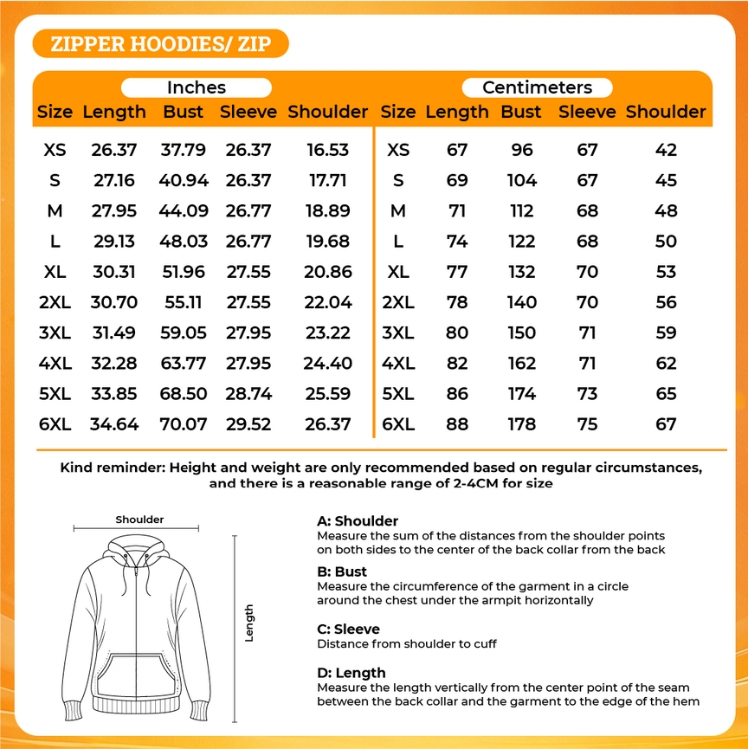 Zipper Hoodie - JoJo's Bizarre Adventure UK Shop